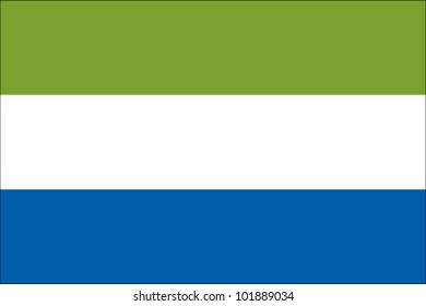 Sierra Leone Flag