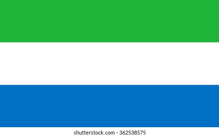 Sierra Leone Flag