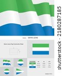 sierra leone flag construction sheet vector