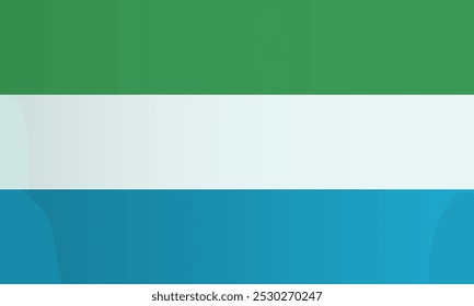 Sierra Leone Flag, country identity