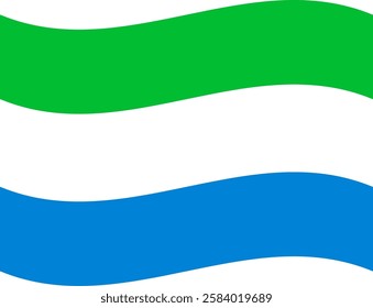 Sierra Leone flag illustrator national of vector