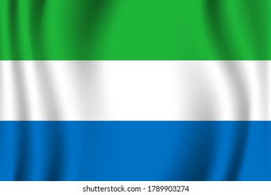 Sierra Leone flag image vector. EPS.file.