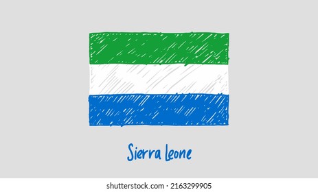 464 Sierra leone brush flag Images, Stock Photos & Vectors | Shutterstock