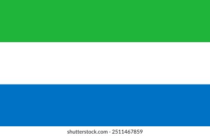 Nationale Materialplanung unter der Flagge Sierra Leones