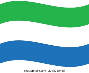 Sierra leone flag wave. Sierra leone flag. Flag of Sierra leone