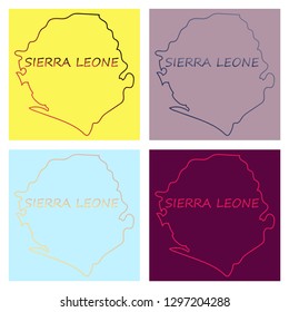 Sierra Leone map