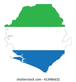 Sierra Leone map 