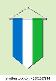 Sierra Leone national flag