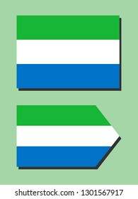 Sierra Leone national flag