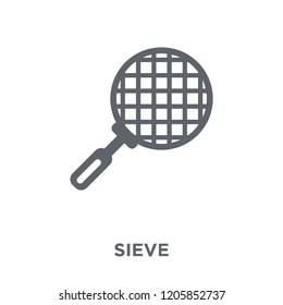 Sieve icon. Sieve design concept from Drinks collection. Simple element vector illustration on white background.