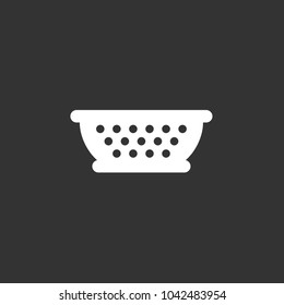 Sieve, Strainer icon, stock vector, eps10.