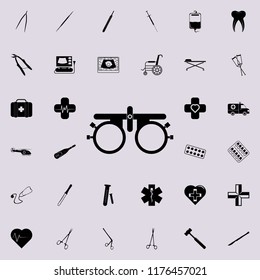sight glasses icon. Medicine icons universal set for web and mobile