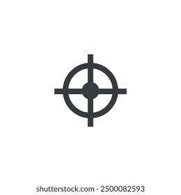 Sight icon, sight vector illustration