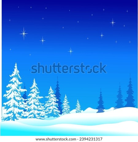 The sight of snow-covered trees against the clear blue sky is truly breathtaking