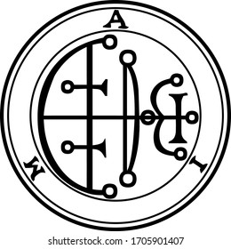 Sigil of Aim. Demonio de Goetia