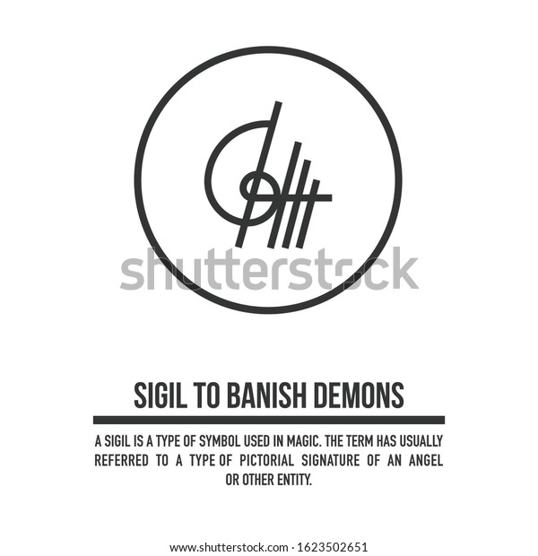 Sigil to banish demons from someone life. 