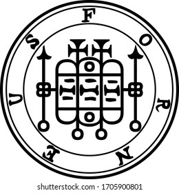 Sigil de Forneus. Demonio de Goetia