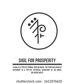 angel prosperity symbol