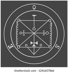 Sigils from the Goetia . Magical Amules. Sacred geometry. Can be used as tattoo, logos and prints.
