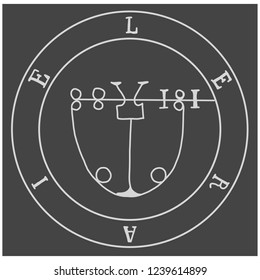 Sigils from the Goetia . Magical Amulets. Sacred geometry. Can be used as tattoo, logos and prints.