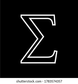 Sigma notation is one of the symbols used in Mathematics to simplify the form of the addition of a sequence of numbers and a letter symbol that comes from Greece which has the meaning as the Addition