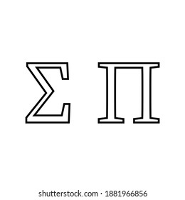 Sigma And Pi Notation, Summation And Product Notation