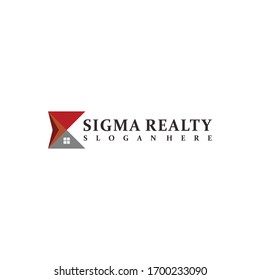 Sigma Real Estate Logo Vector