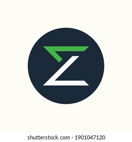 Sigma white green logo vector concept