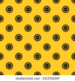 Sign 100 download pattern seamless vector repeat geometric yellow for any design