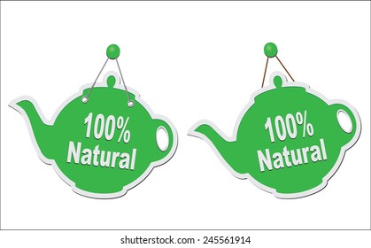 Sign - 100% natural
