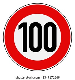 Sign 100 Vector