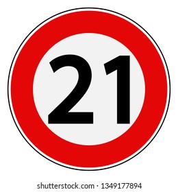 Sign 21 Vector