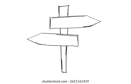 Flecha de la señal Dirección de dos vías Maqueta de decisión Dibujo Símbolo de color negro Elemento de navegación Guía de la calle Señal de progreso de la calle Correo de comunicación Elección de color negro Mensaje Flecha signo Forma Diseño  