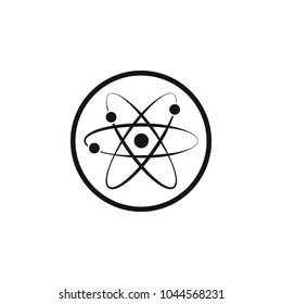 sign atoms icon. Element of danger signs icon. Premium quality graphic design icon. Signs and symbols collection icon for websites, web design, mobile app on white background