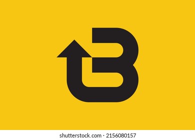 Sign B house logo Design. Letter B home logo design vector. Abstract logo design for real estate company business.