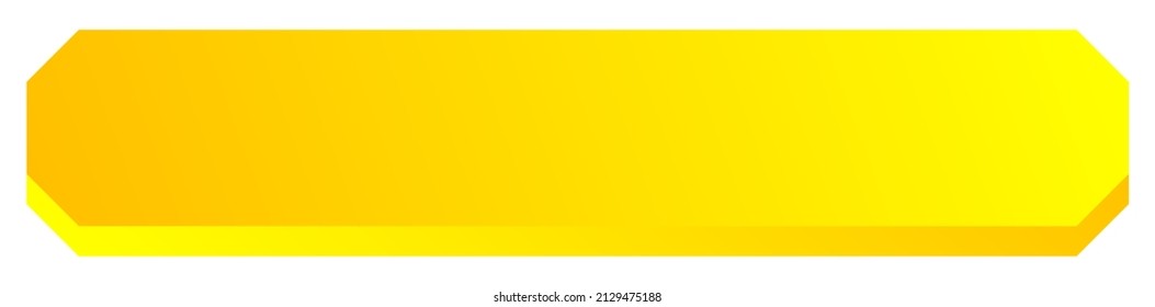Sign, banner, plaque design shape element. Rectangle plate, board with blank, empty space for your message