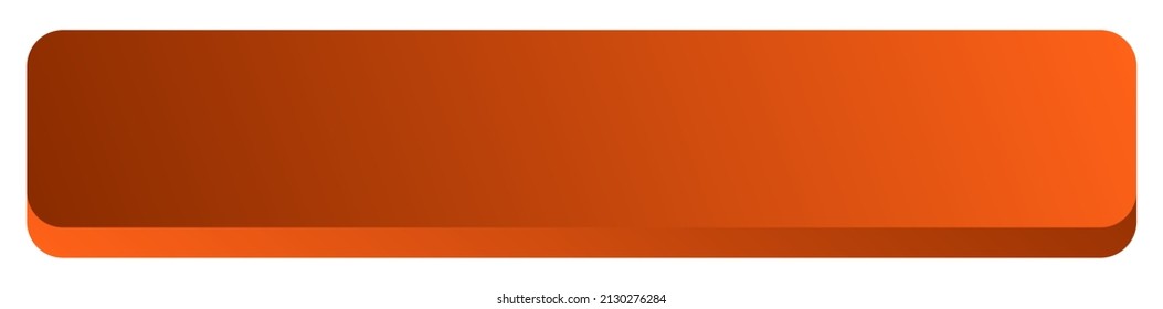 Sign, banner, plaque design shape element. Rectangle plate, board with blank, empty space for your message