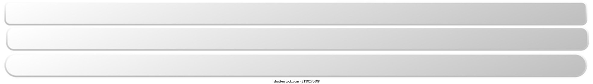 Sign, banner, plaque design shape element. Rectangle plate, board with blank, empty space for your message