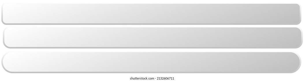 Sign, banner, plaque design shape element. Rectangle plate, board with blank, empty space for your message