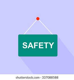 Sign banner safety