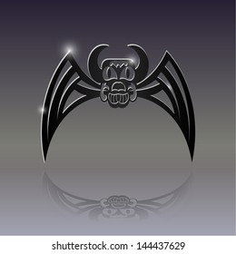 Sign of the bat. Tattoo.