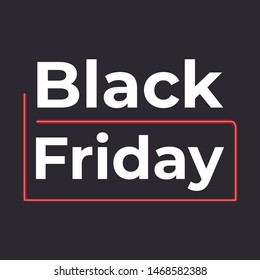 Sign in black friday - Design