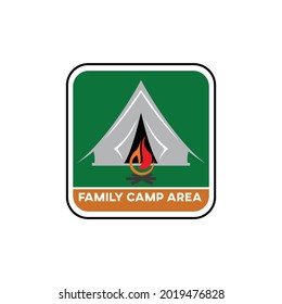 sign board for camp area