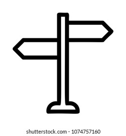  sign board direction 