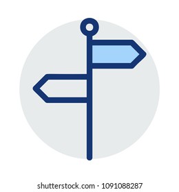 sign board direction 