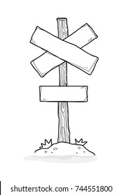 sign board doodle