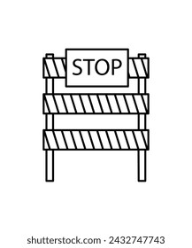 sign board icon, vector best line icon.