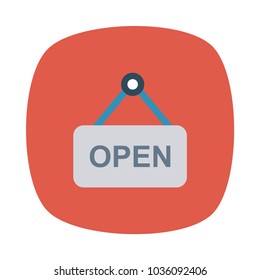 sign board open 