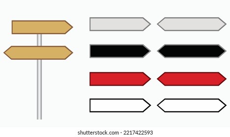 sign board template , vector sign board