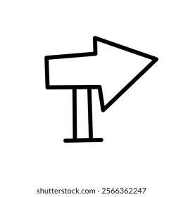 sign board vector line art, shape symbol